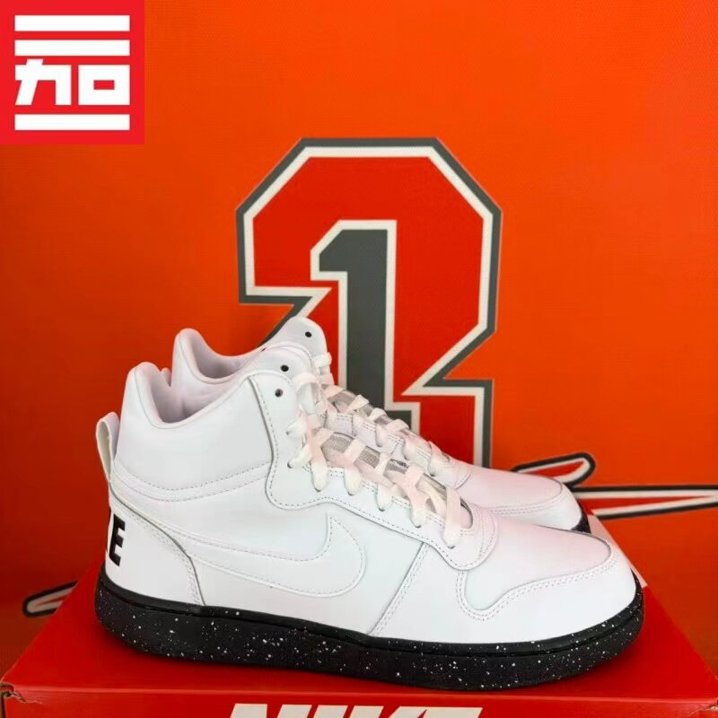 NIKE耐克 COURT BOROUGH MID SE男子高帮休闲运动板鞋916759-100