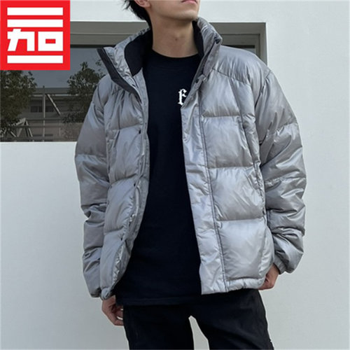 男装运动休闲立领保暖羽绒服外套