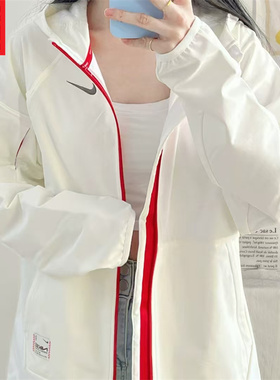 Nike耐克男春款经典户外舒适百搭运动休闲连帽夹克外套IB5492-133