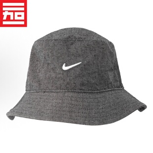 耐克/NIKE 渔夫帽男女款刺绣勾勾户外沙滩遮阳运动帽DV5635-010