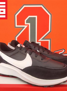 NIKE耐克Waffle Debut男款复古休闲百搭慢跑鞋 DV0527-DH9522-001