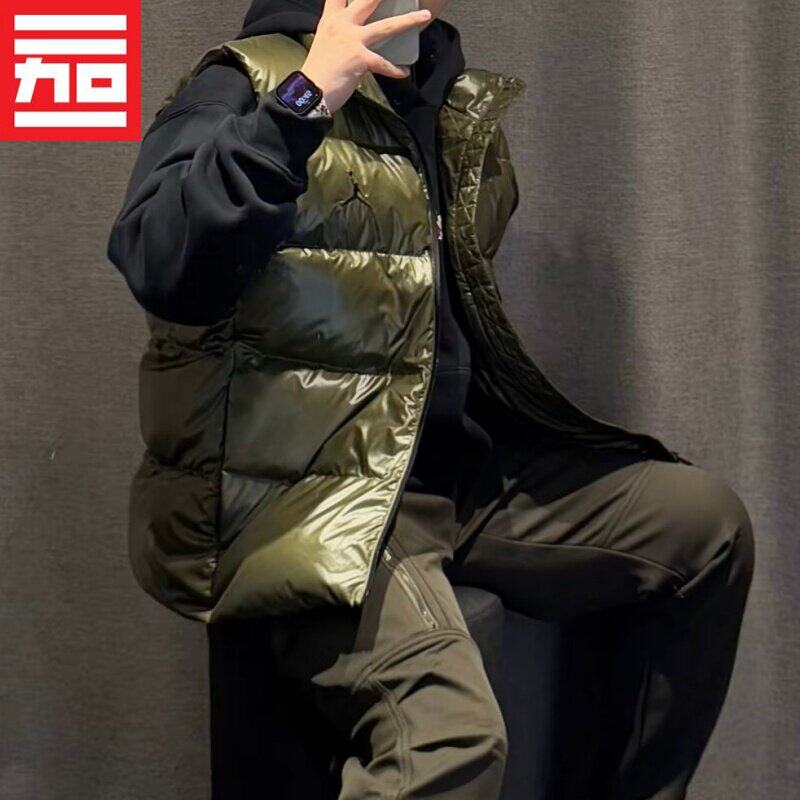 冬季棉服保暖宽松梭织叠搭立领