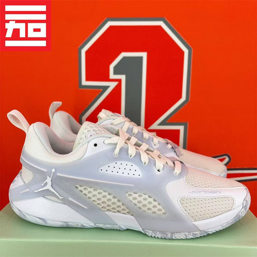 JORDAN HEIR SERIES杨舒予同款AJ男女子低帮缓震篮球鞋HV4059-101