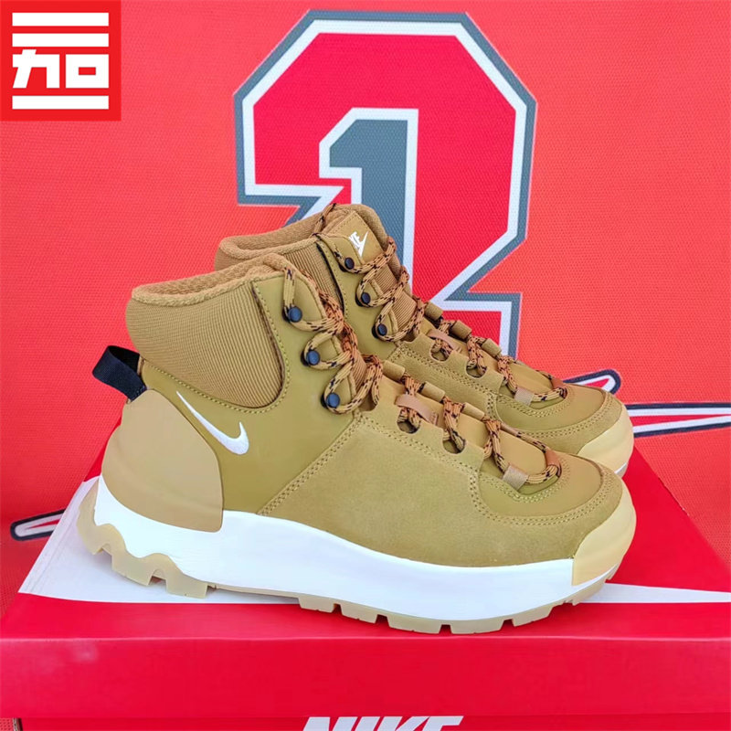 Nike Boot耐克女款秋冬保暖户外高帮休闲厚底靴鞋 DQ5601-001-710