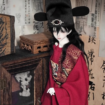 （少量现货）祥云探 bjd四分体古风汉服状元套装