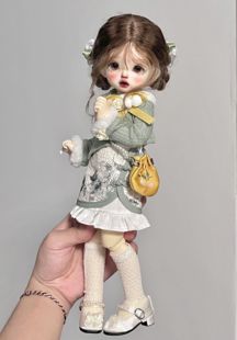 （清仓）【春涧】中华风旗袍bjd普6胖6娃衣