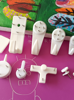 无痕钉相框挂钩挂画神器白墙水泥墙装饰挂勾字画卷轴墙上壁挂钩子