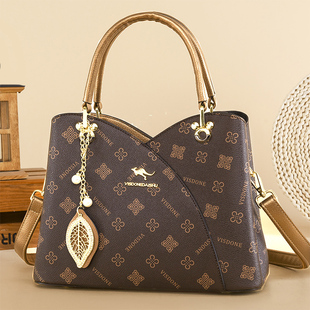 品牌真皮女士2025新款妈妈包包大气高级感斜挎中年大容量手提女包