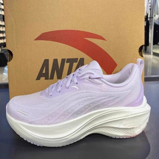 安踏正品叶子 | 女跑步鞋2025夏新款厚底舒弹减震慢跑鞋122525535