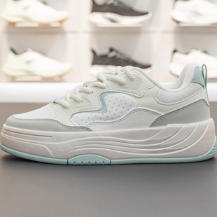 安踏正品PG7女鞋2025秋新款休闲百搭经典透气潮运动板鞋122538079