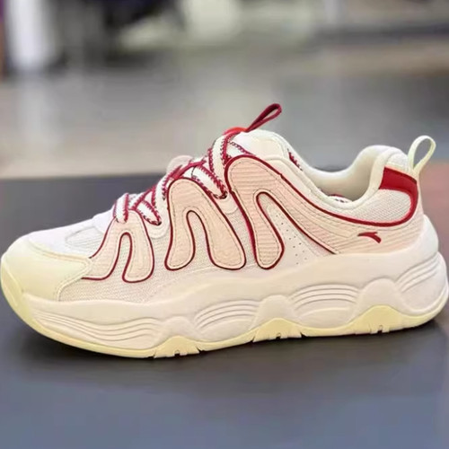 安踏奶昔2女子板鞋2025冬新款厚底面包鞋增高休闲运动鞋122548881