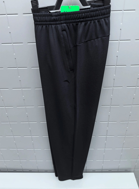 安踏正品女冰纱裤2026夏新款冰丝潮综训运动针织九分裤162627306