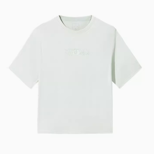 安踏正品T恤女2025夏新款圆领综训健身透气潮短袖针织衫162527122