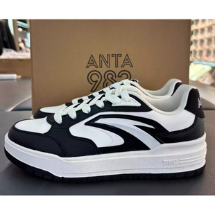 运动鞋 安踏正品 潮流小白鞋 男2025冬新款 112548066 982街顽LITE板鞋