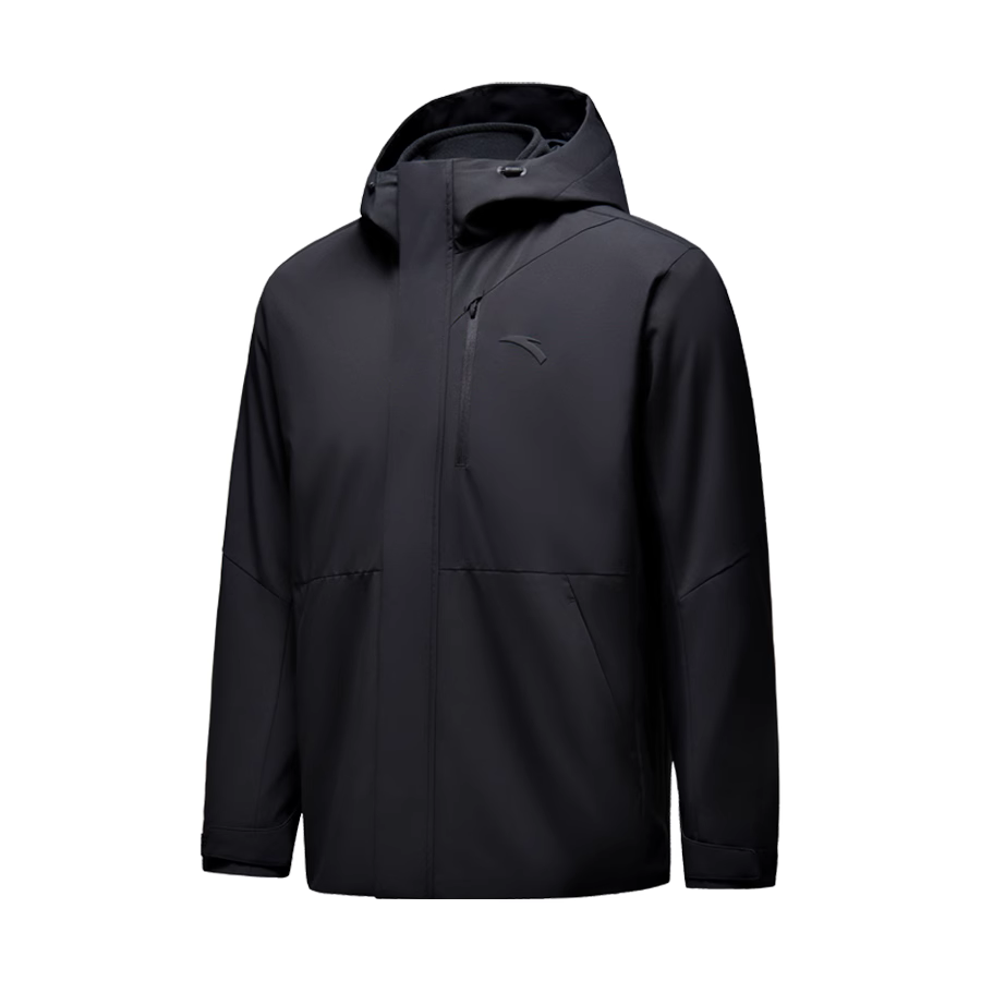 安踏正品冲锋衣男女冬款防水透气三合一运动风衣国家队户外两件套