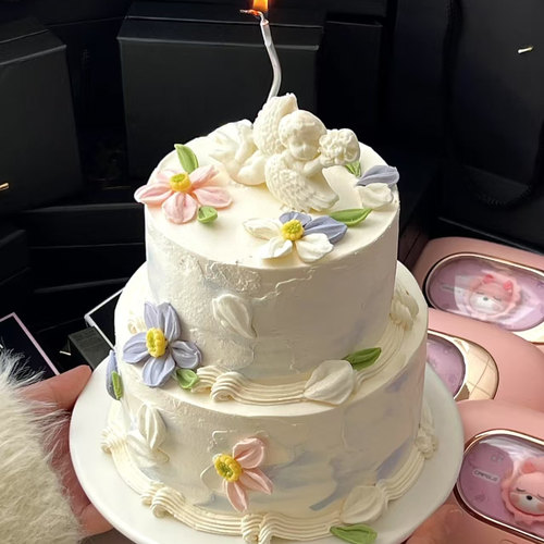 上海雀巢38女神节女王节母亲节(丘比特花园 )冰淇淋&水果生日蛋糕