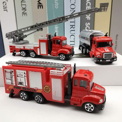 儿童玩具仿真滑行云梯环卫小汽车