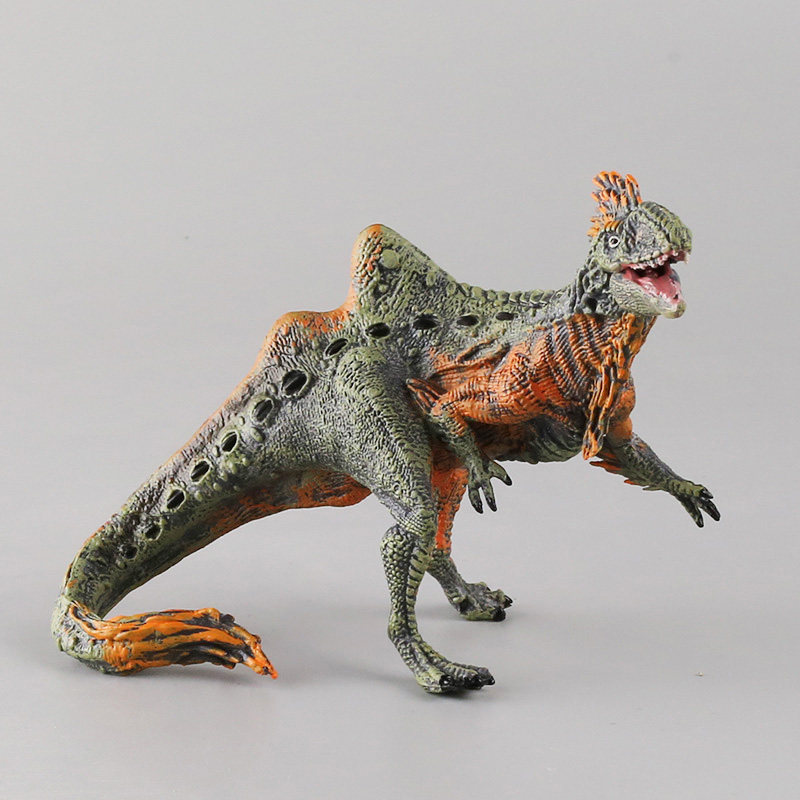 昆卡猎龙下颚可动儿童实心仿真恐龙模型静态动物摆件侏罗纪玩具