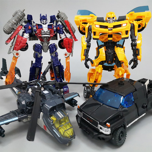 变形玩具模型大黄蜂恐龙手办男孩