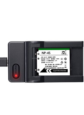 适用于CCD富士mini90 J15 JV105 T410 NP-45S/45A相机电池充电器
