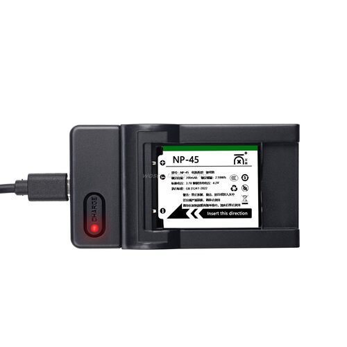 适用于CCD富士mini90 J15 JV105 T410 NP-45S/45A相机电池充电器