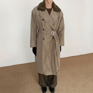 COLN冬日穿衣主打一个从头到脚务实主义加绒风衣式棉服直接包裹你