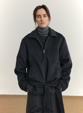 COLN翻领系带短款大衣才是这个冬天的长期主义单品 时髦实穿2手抓