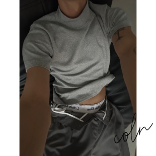 COLN基础好穿耐洗百搭这是衣橱常青短袖 特点你觉得呢 T恤需备