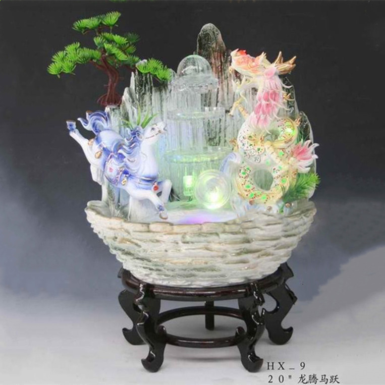 风水轮室内雾化器鱼缸实用工艺品