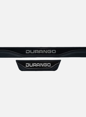 适用于道奇DURANGO门槛条迎宾踏板改装专用后护板防护装饰条