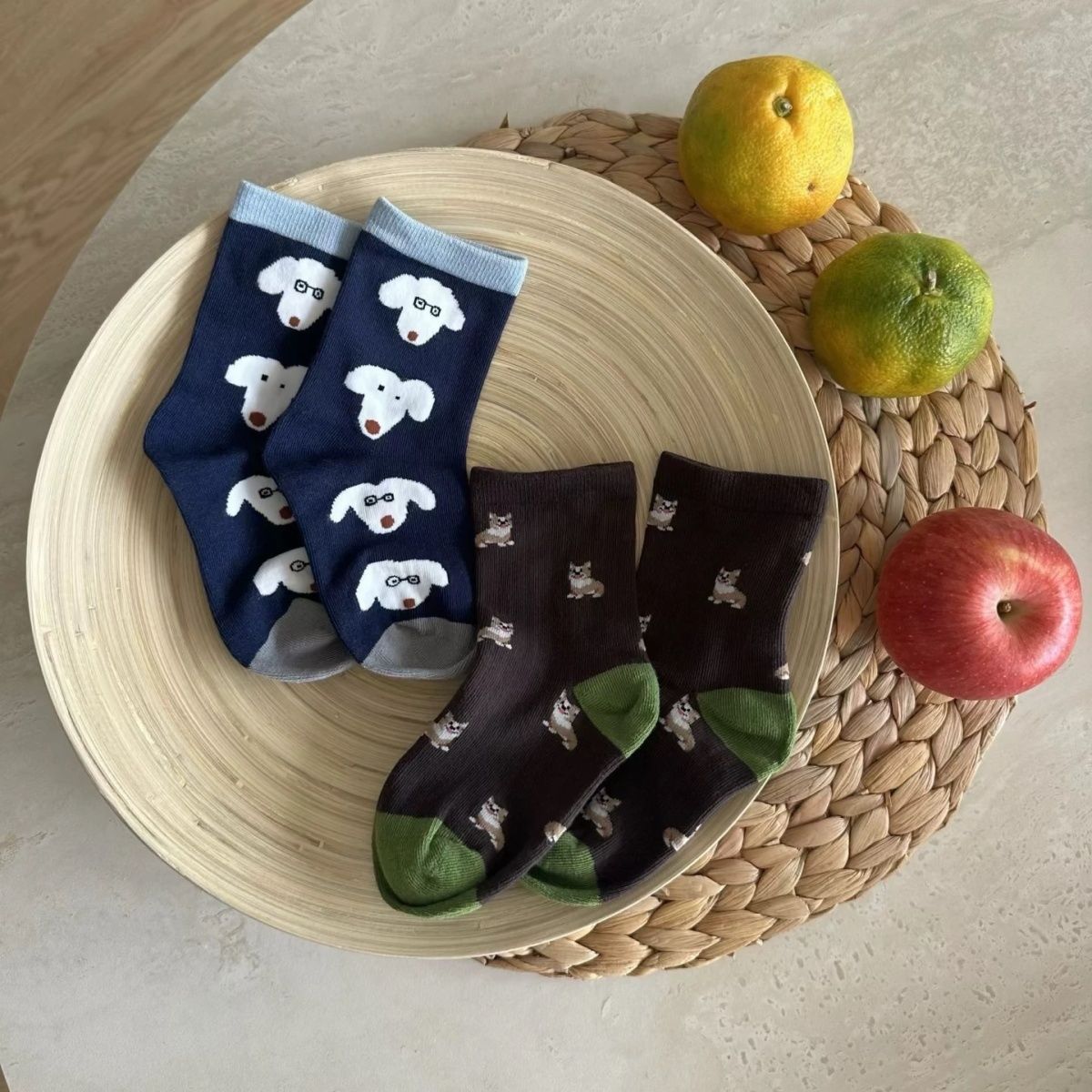 童袜卡通动漫可爱儿童袜子男女宝宝四季纯棉中筒袜百搭