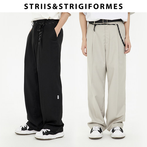 STRIIS西装长裤宽松休闲裤子