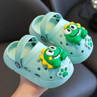 洞洞儿童拖鞋男孩包头鞋夏季防滑