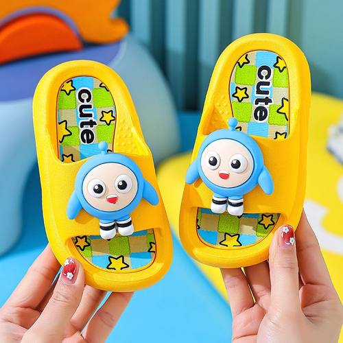 儿童防滑软底男凉拖鞋室内蛋仔