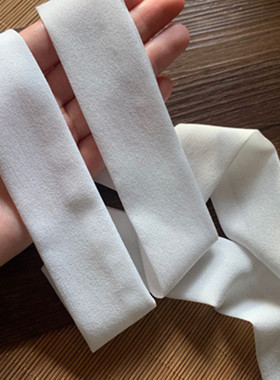 古装古风COS汉服仙女侠士蒙遮眼白色布纱巾发带发绳