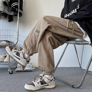 改薄 2025春装新款立体剪裁男士休闲裤 百搭束脚裤 K6698-P45，男装休闲裤，电商A006