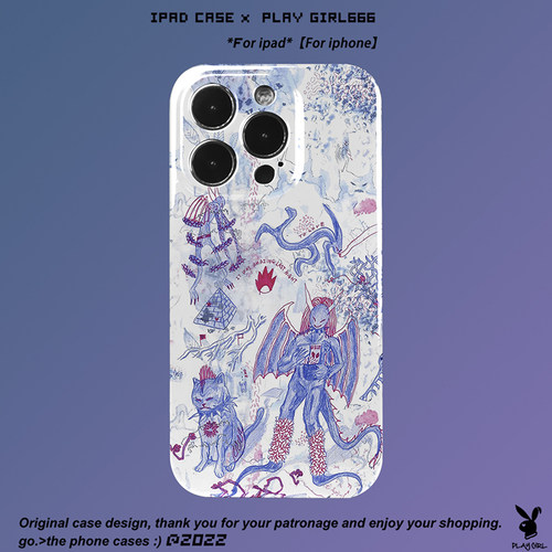 苹果安卓14p朋克涂鸦包邮手机壳