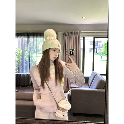 修身轻薄90白鹅绒羽绒服