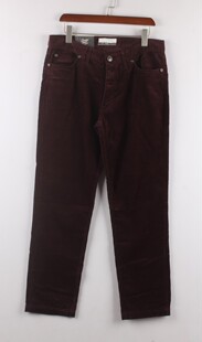 全棉修身 5袋裤 版 休闲长裤 no退换 灯芯绒裤 清货基础百搭男装