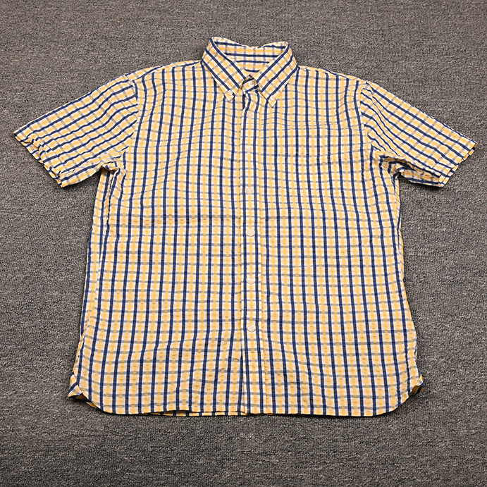 BB男装商务休闲轻薄透气短袖衬衫