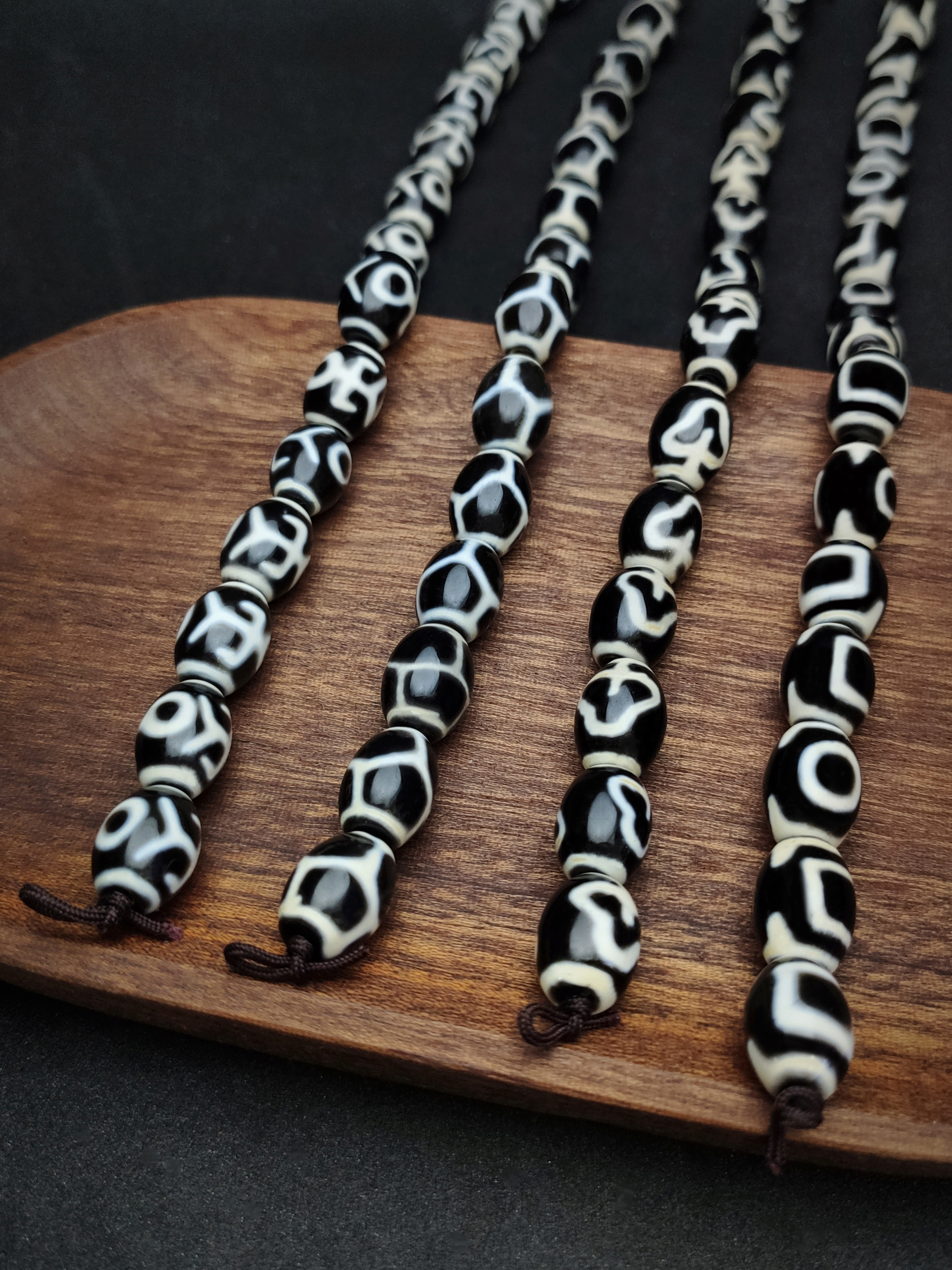 天玛西藏天珠贵龟甲菩提天地玛瑙