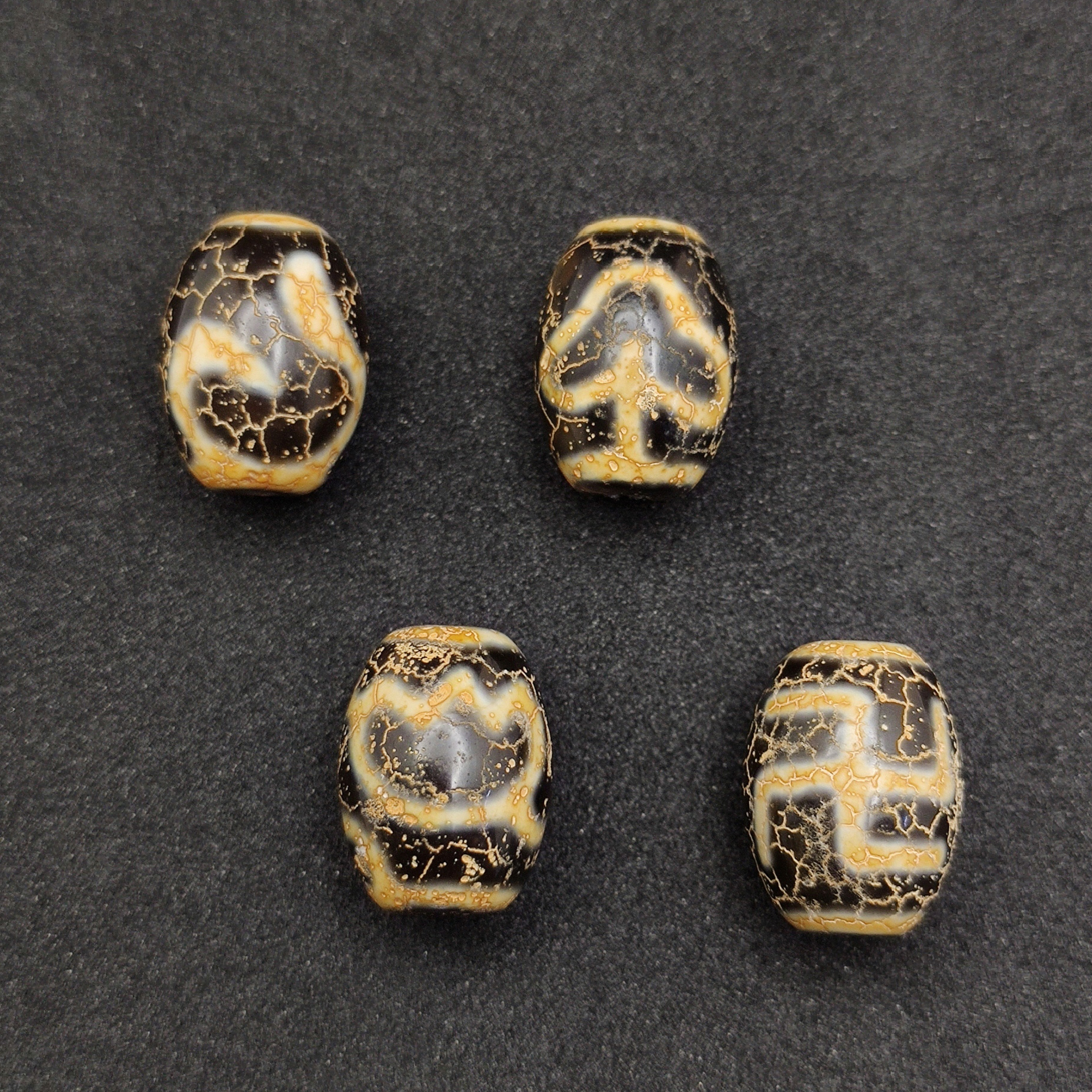 天玛西藏天珠如意菩提莲花万字