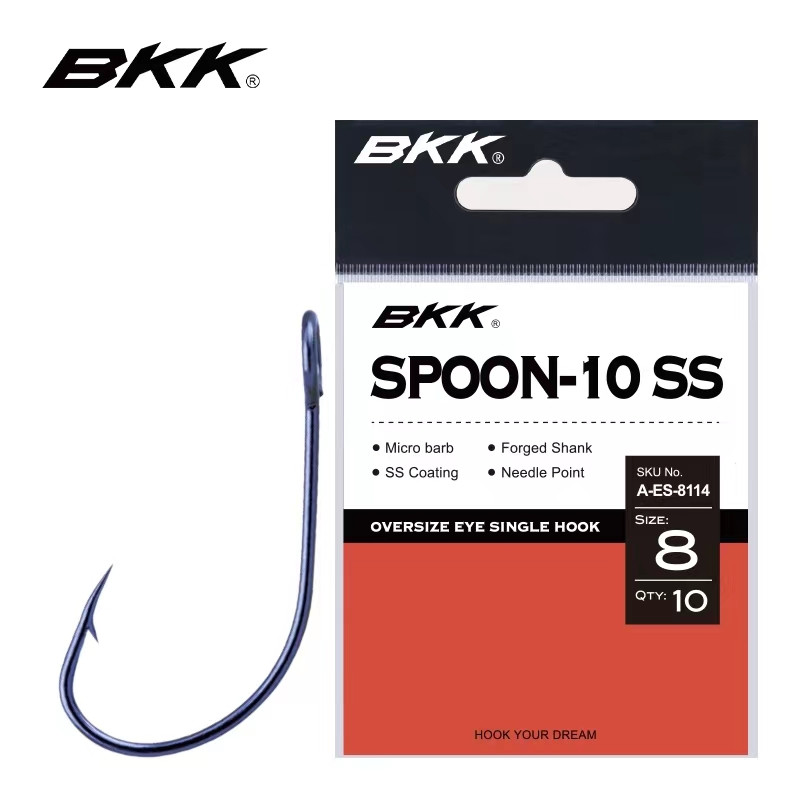 BKK8001大管付溪流微物亮片单钩