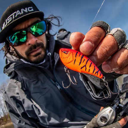 ARK LP38无舌板胖子 VIB 慕斯达KVD定制钩噪音翘嘴海鲈垂钓路亚饵