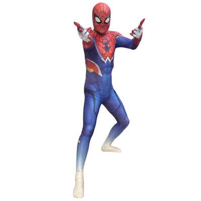 漫威争锋朋克蜘蛛侠连体紧身衣Rivals Punk Spiderman Cosplay服