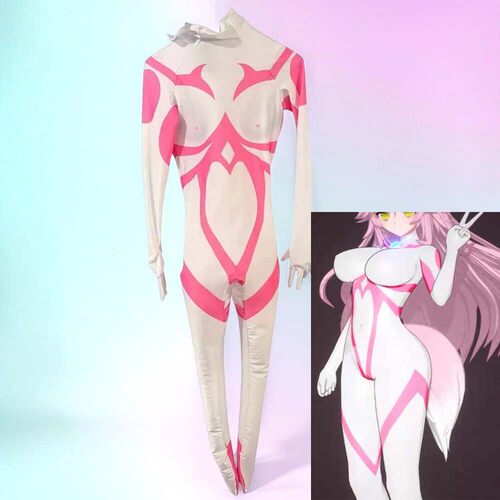 动漫游戏成人女款星月 女 神妲己Cosplay扮演连体紧身衣扮演服