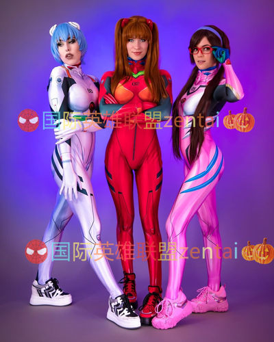 新世纪福音战士EVA战士 Cosplay连体紧身衣角色扮演Zentai套装