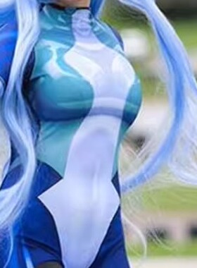 万圣节成人女款动漫波动游戏Cosplay螺卷扮演连体紧身衣服
