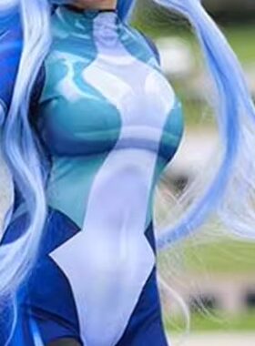 万圣节成人女款动漫波动游戏Cosplay螺卷扮演连体紧身衣服