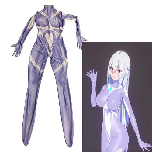 女款星月-战姬黄昏光之战姬间宫祈Cosplay扮演连体紧身衣扮演服